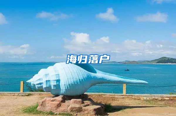 海归落户