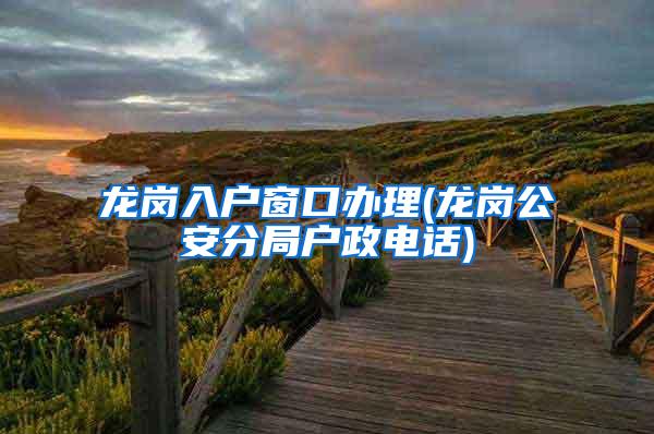 龙岗入户窗口办理(龙岗公安分局户政电话)