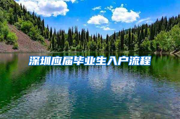 深圳应届毕业生入户流程