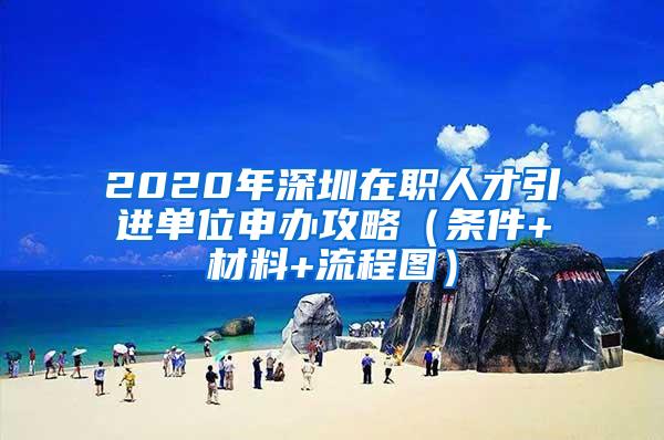 2020年深圳在职人才引进单位申办攻略（条件+材料+流程图）