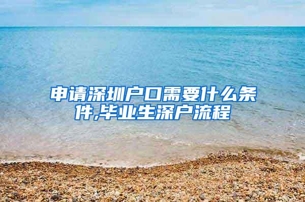 申请深圳户口需要什么条件,毕业生深户流程