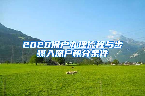 2020深户办理流程与步骤入深户积分条件