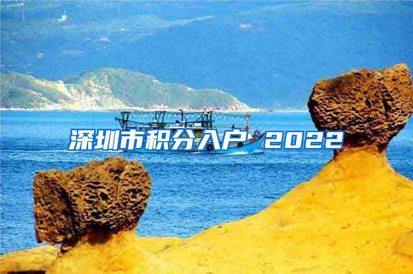 深圳市积分入户 2022