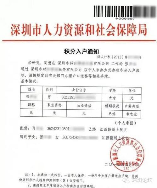 深圳积分入户：2015年深圳积分入户条件详解